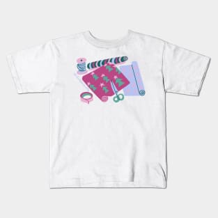 Gift Wrapping Kids T-Shirt